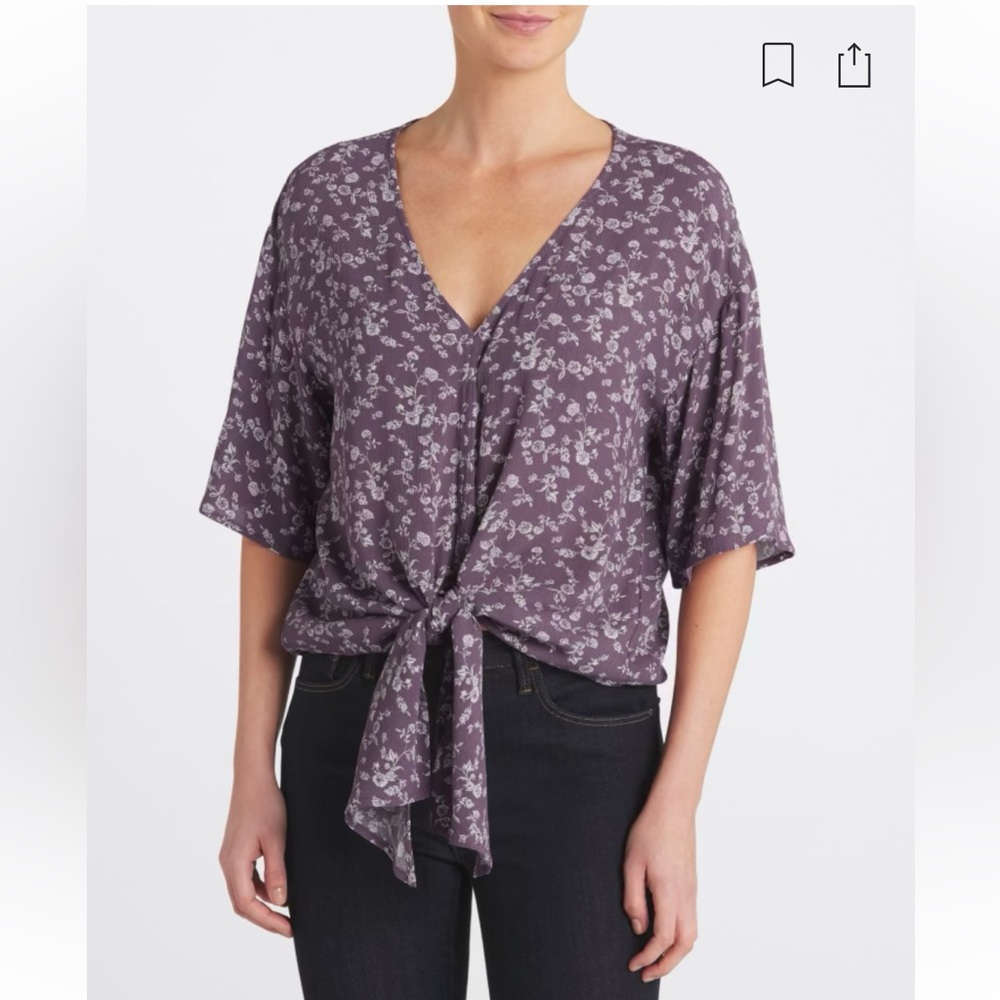 Tie-Front Top